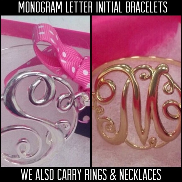 What letter do you need? Monogram Initial Bracelet in Gold or Silver-Boutique - Picture 11 of 12